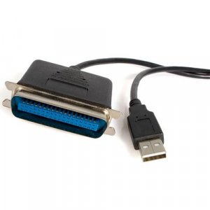 Startech Icusb128410 10 Ft Usb To Parallel Printer Adapter