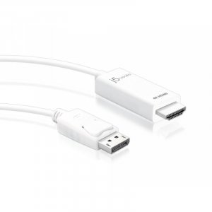 j5create J5-JDC158 DisplayPort to 4K HDMI Cable