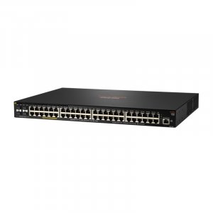 HPE Aruba 2930F 48-Port GbE 740W PoE+ 4-Port 10G/1G SFP+ Switch