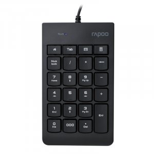 Rapoo K10 Wired Numeric Keypad - Black