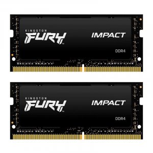 Kingston FURY Impact 16GB (2x 8GB) DDR4 3200MHz SODIMM Laptop Memory