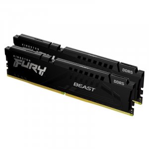 Kingston FURY Beast 64GB (2x 32GB) DDR5 6000MHz Desktop Memory - Black