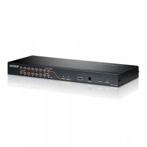 ATEN KH2516A 2 Console 16 Port Cat5 KVM Switch with Daisy-Chain Ports