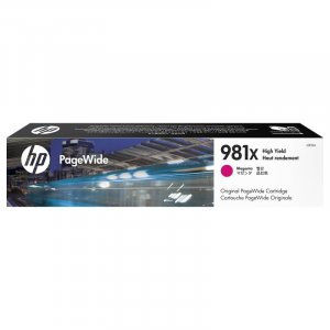 HP 981X High Yield Magenta Original PageWide Cartridge (L0R10A)