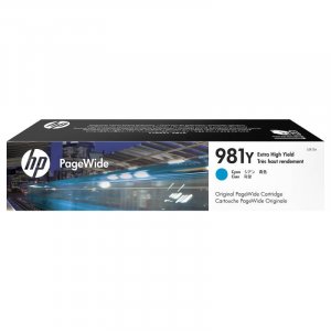 HP 981Y Extra High Yield Cyan Original PageWide Cartridge (L0R13A)