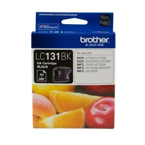 Brother Lc-131bk Black Ink Suits J152w/j172w/j552dw/j752dw