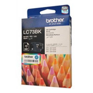Brother LC73 Black Twin Pack Up to 600 pages each Black LC-73BK-2PK