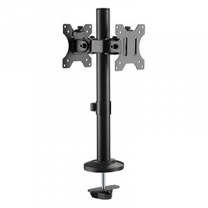 Brateck Articulating Pole Mounted Dual Monitor Mount 17”-32” LDT40-G02