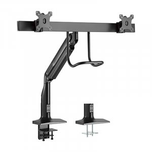 Brateck Dual Arm Full Extension Select Gas Spring Monitor Arm - 17