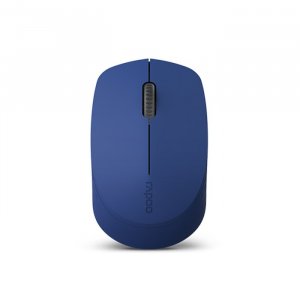 Rapoo M100 Multi-Mode Wireless Bluetooth Quiet Click Mouse - M100-Blue