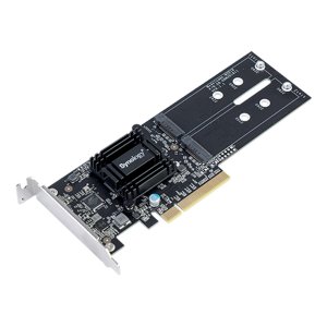 Synology M2D18 PCIe Gen2 x8 for Dual M.2 SSD Adapter Card