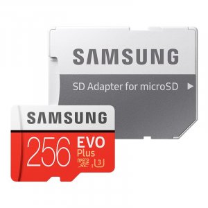 Samsung 256GB EVO Plus microSDXC Class 10 U3 Memory Card - 100MB/s MB-MC256HA/APC