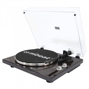 Mbeat Hi-Fi Bluetooth Turntable Player - Dark Wood MB-PT-18K