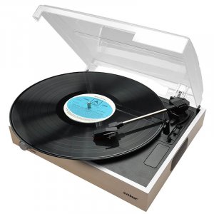 mbeat Wooden Style USB Turntable Recorder MB-USBTR68