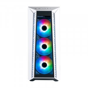 Cooler Master MasterBox 520 RGB TG Mid-Tower E-ATX Case - White