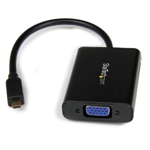 Startech Mchd2vgaa2 Micro Hdmi To Vga Adapter With Audio