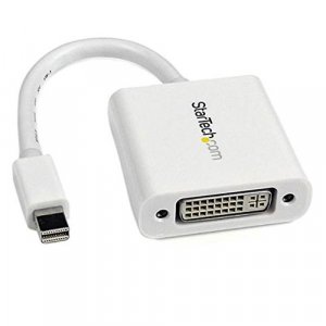 Startech Mdp2dviw Mini Displayport To Dvi Adapter - White
