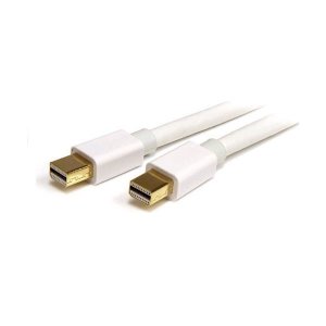 Startech Mdpmm3mw 3m 10ft White Mini Displayport Cable M/m