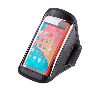 EZcool Gym Running Sport Armband for Universal Mobile Phone Black
