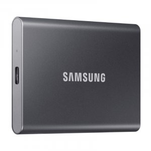 Samsung T7 1TB USB 3.2 Portable SSD - Gray MU-PC1T0T/WW