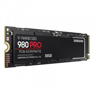 Samsung 980 Pro 500GB PCIe 4.0 NVMe M.2 SSD - MZ-V8P500BW