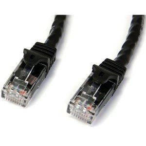 StarTech 10m Cat6 Gigabit Snagless RJ45 UTP Patch Cable (M/M) - Black