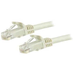 Startech N6patc10mwh 10m White Snagless Utp Cat6 Patch Cable