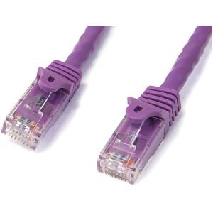 Startech N6patc2mpl 2m Purple Snagless Utp Cat6 Patch Cable