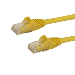 StarTech 5m Yellow Cat6 / Cat 6 Snagless Ethernet Patch Cable 5 m N6PATC5MYL
