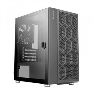 Antec NX200M Tempered Glass Micro-ATX Mini Tower Gaming Case - Black