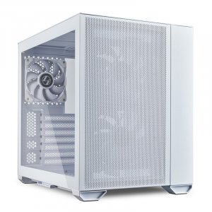 Lian Li O11 Air Mini Mesh & Tempered Glass E-ATX Case - White