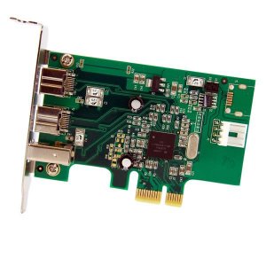 StarTech 2b 1a LP PCI Express FireWire Card PEX1394B3LP