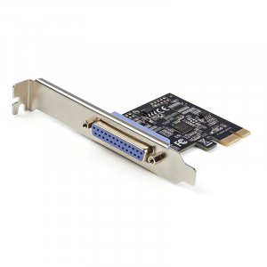 StarTech 1-Port Parallel PCIe Card - PCI Express DB25 LPT Printer Card