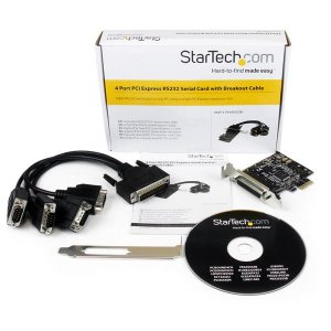 Startech Pex4s553b 4 Port Pci Express Serial Card