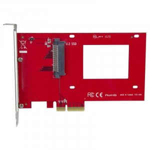 Startech PEX4SFF8639 U.2 To Pcie Adapter - 2.5in U.2 Nvme Ssd