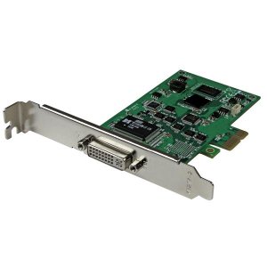 StarTech PCIe HD Capture Card - HDMI VGA DVI Component - 1080P PEXHDCAP2