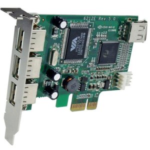 Startech Pexusb4dp 4 Port Lp Pci Express Usb Card