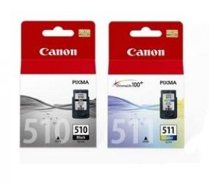 Canon PG510CL511CP 1x PG-510 Black & 1x CL-511 Colour