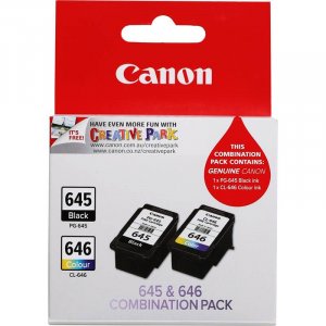 Canon PG-645 CL-646 Twin Pack Ink Cartridge