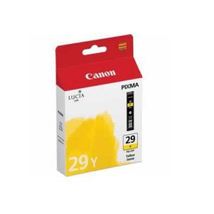 Canon PGI29 Yellow Ink Tank 290 pages Yellow