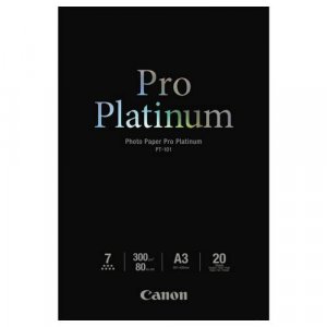 Canon PT101A3 20 sheets A3 300gsm Photo Paper Premium