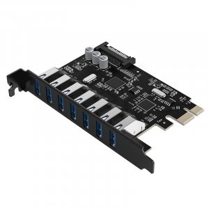 Orico 7-Port USB3.0 PCI-E Expansion Card PVU3-7U-V1