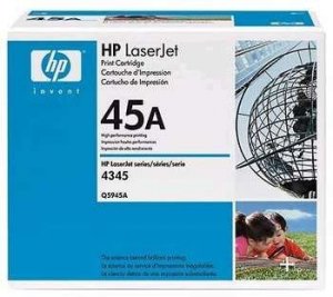 HP 45A Black Original LaserJet Toner Cartridge (Q5945A)