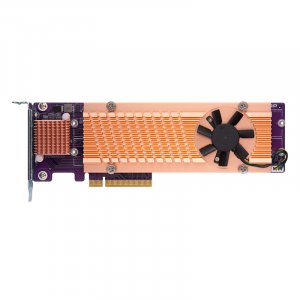 QNAP QM2-4P-384 Quad M.2 2280 PCIe SSD Expansion Card