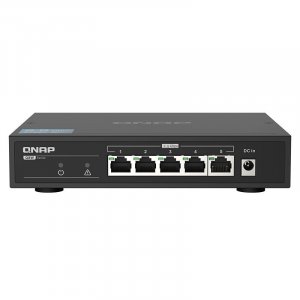 QNAP QSW-1105-5T 5-Port 2.5GbE Unmanaged Desktop Switch