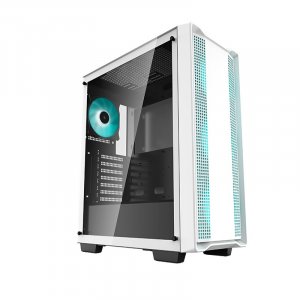 Deepcool CC560 Tempered Glass Mid-Tower ATX Case - White