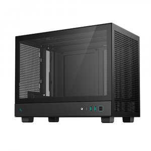 Deepcool CH160 Ultra-Portable Tempered Glass Mini-ITX Case - Black