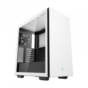 Deepcool CH510 WH Tempered Glass Mid-Tower ATX Case - White