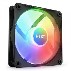 NZXT F120 120mm RGB Core Case Fan with RGB Controller - 3 Pack (Black)