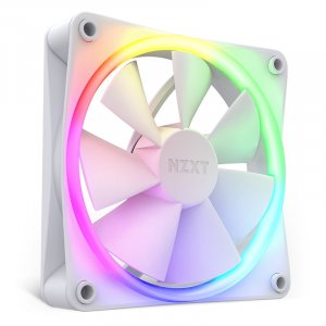 NZXT F120RGB 120mm RGB Case Fan - Single (White)